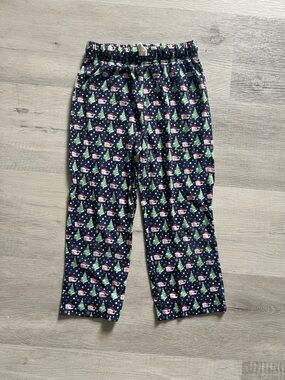 Vineyard Vines Kids Navy Blue Holiday Pajama Pants